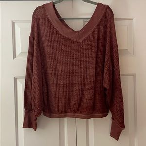 Free people V-neck Sweater